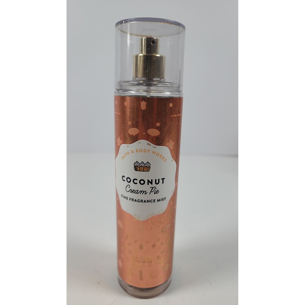 Bath & Body Works Coconut Cream Pie Fine Fragrance Mist 8 fl oz Body Spray